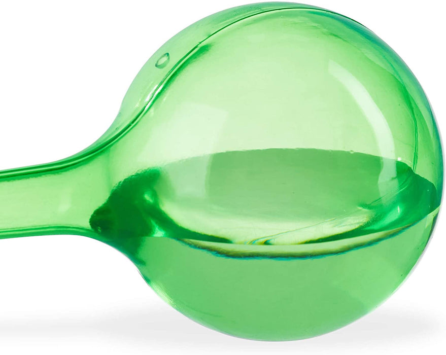 Bewässerungskugeln, 4er Set, Dosierte Bewässerung, 2 Wochen, Versenkbar, Topfpflanzen, Deko, Kunststoff, Grün, PVC, Standard