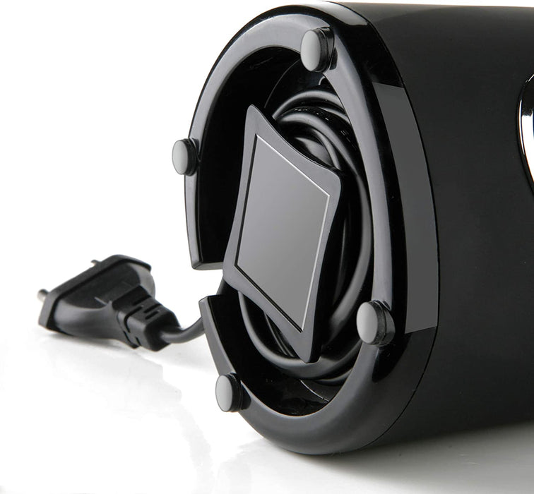 Black + Decker - Elektrische Mühle für Kaffee, Nüsse, Gewürze, Samen. Schnell, 150W, 50g, Behälter und Klingen aus Edelstahl