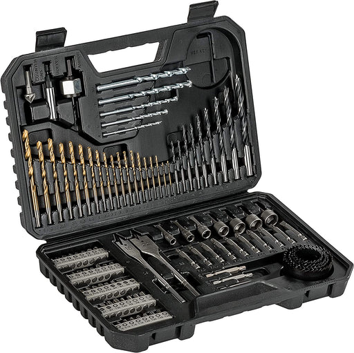 Bosch 103tlg. Bohrer- und Bit Set V-Line Titanium Box (für Holz, Stein und Metall, Zubehör Bohr- und Schraubwerkzeuge)
