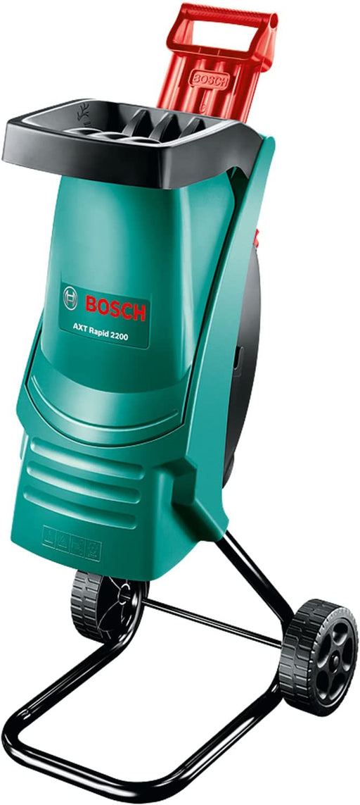 Bosch Häcksler (2200 Watt, Materialdurchsatz 90 kg/h, max. Schneidekapazität-Ø 40 mm, im Karton)