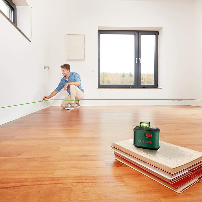 Bosch Kreuzlinienlaser AdvancedLevel 360 (3 Laserlinien inkl. 360° zum Ausrichten im ganzen Raum)