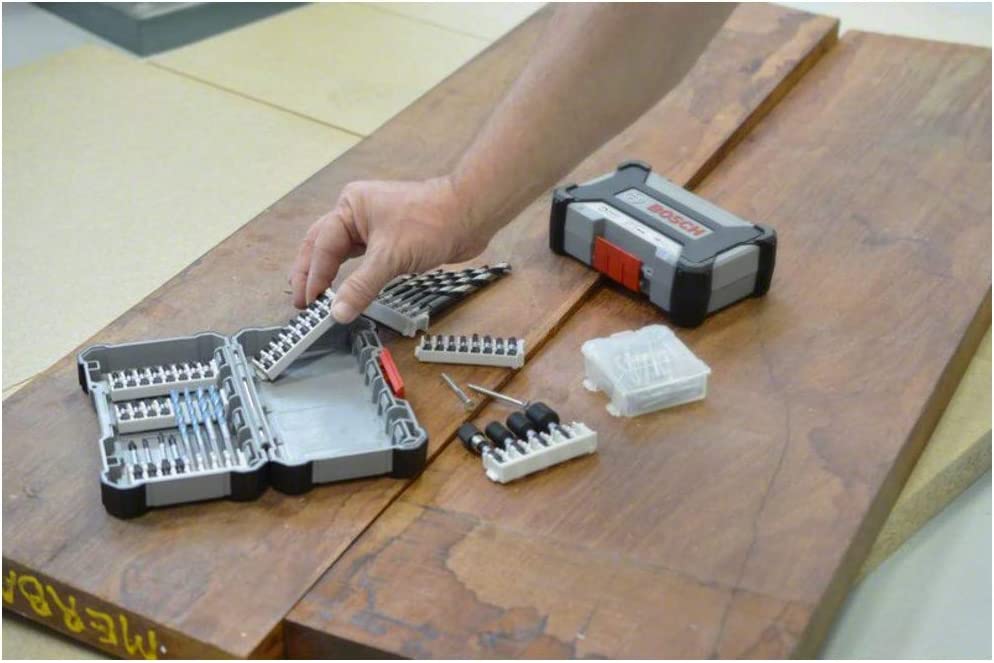 Bosch Professional 31 tlg. Schrauberbit Set (Impact Control, Pick and Click, Zubehör Schlagschrauber)