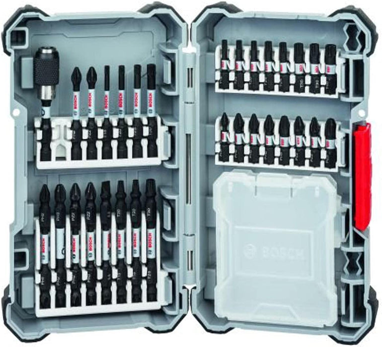 Bosch Professional 31 tlg. Schrauberbit Set (Impact Control, Pick and Click, Zubehör Schlagschrauber)