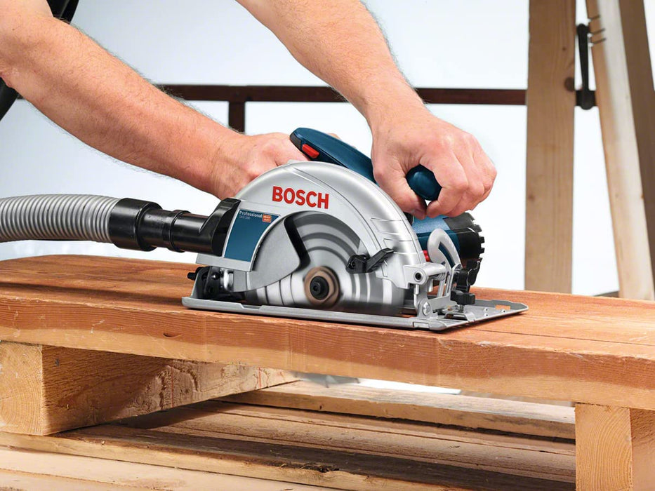 Bosch Professional Handkreissäge (1400 Watt, Kreissägeblatt: 190 mm, Schnitttiefe: 70 mm, in Karton)