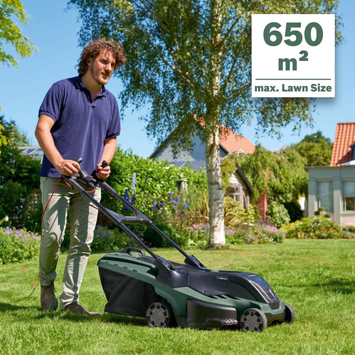 Bosch Rasenmäher AdvancedRotak 650 1700 Watt, Schnittbreite: 40 cm, Rasenflächen bis 650 m² Elektro Rasenmäher