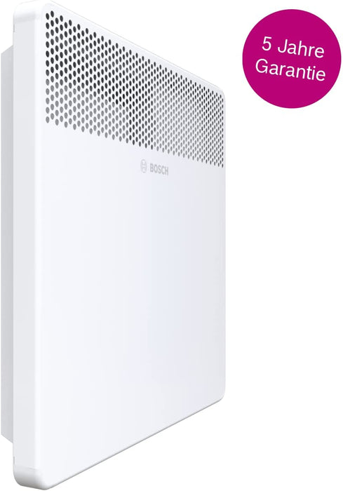 Bosch elektrischer Konvektor Heat Convector, für ca. 10m² mit 1000W inkl. elektronischer Regler, LED-Anzeige, Wochenprogramm