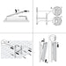 Bosch elektrischer Konvektor Heat Convector für ca. 25m² mit 2500W inkl. elektronischer Regler, LED-Anzeige, Wochenprogramm, 5 Jahre Produktgarantie