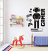 Boy Gamer Wandtattoo, Wandaufkleber, Gamer Controller Wandsticker, Wanddeko Aufkleber für Jungen Schlafzimmer Wohnzimmer Home Playroom Hintergrund