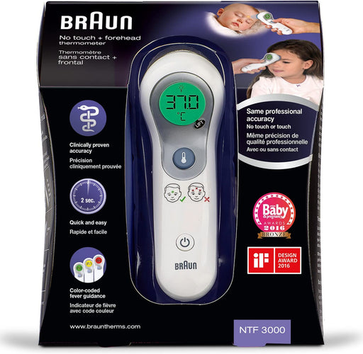Braun Berührungsfreies + Stirnthermometer