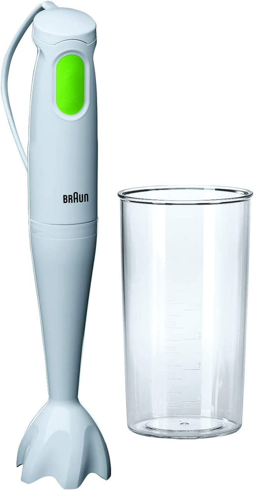 Braun Multiquick Stabmixer | Pürierstab mit 450 W Leistung | Kompakt und mit einer Hand zu bedienen | SplashControl Spritzschutz 
