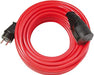 Brennenstuhl Verlängerungskabel (20m Kabel in rot, für den kurzfristigen Einsatz im Außenbereich IP44, einsetzbar bis -35 °C, öl- und UV-beständig)