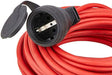 Brennenstuhl Verlängerungskabel (20m Kabel in rot, für den kurzfristigen Einsatz im Außenbereich IP44, einsetzbar bis -35 °C, öl- und UV-beständig)
