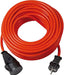 Brennenstuhl Verlängerungskabel (20m Kabel in rot, für den kurzfristigen Einsatz im Außenbereich IP44, einsetzbar bis -35 °C, öl- und UV-beständig)