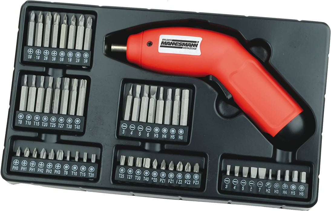 Brüder Mannesmann Bestückte Werkzeugbox, 155-tlg
