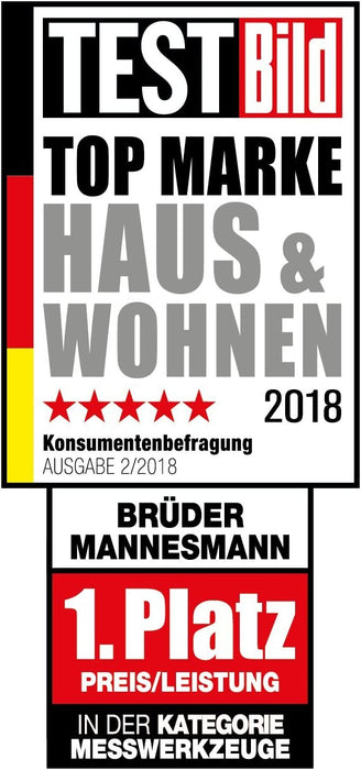 Brüder Mannesmann Bestückte Werkzeugbox, 155-tlg
