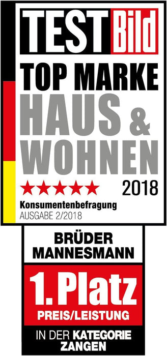 Brüder Mannesmann Bestückte Werkzeugbox, 155-tlg