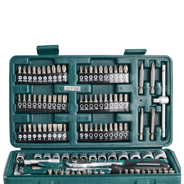 Brüder Mannesmann 130-tlg. Steckschlüssel- und Bitsatz