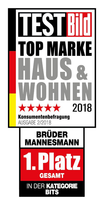 Brüder Mannesmann 130-tlg. Steckschlüssel- und Bitsatz