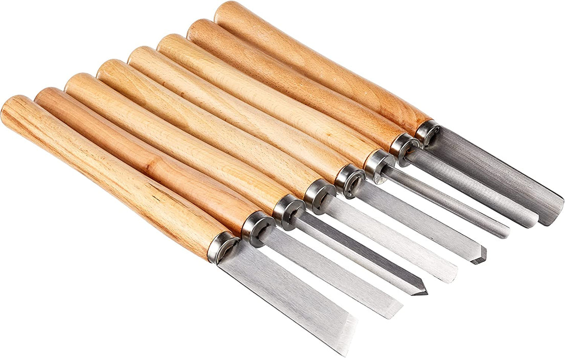 Brueder Mannesmann Drechselbeitelsatz 8-teilig