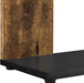 Bücherregal 159x80x24cm Standregal mit 5 Ablageflächen Regal Schwarz Holz Dunkel
