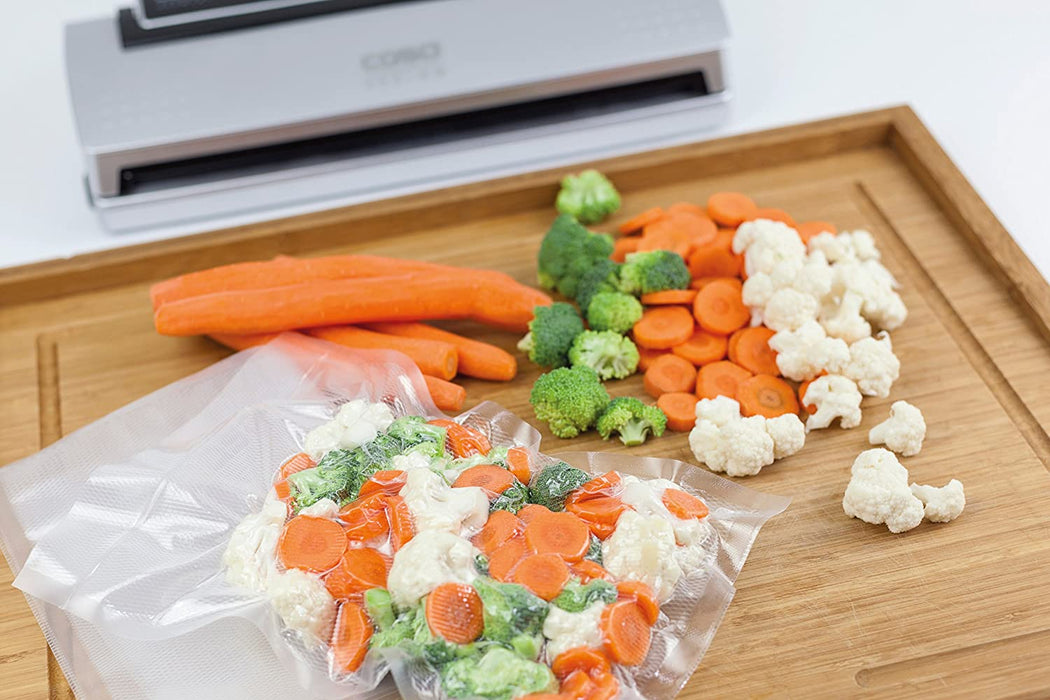 CASO Profi- Folienbeutel 30x40 cm / 50 Beutel, für alle Balken Vakuumierer, BPA-frei, sehr stark & reißfest ca. 150µm, kochfest, Sous Vide 