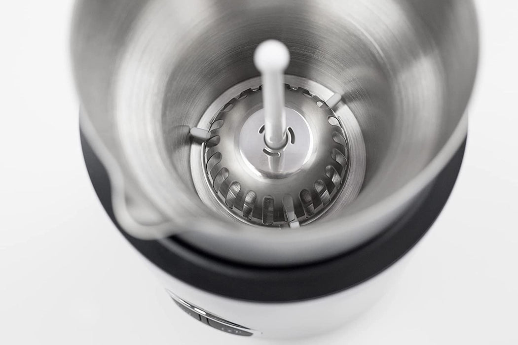 Caso Crema Latte & Choco – Milchaufschäumer mit Induktion und Edelstahlbehälter, Choco- Funktion für heiße Trinkschokolade, Milchschaum (kalt & heiß)