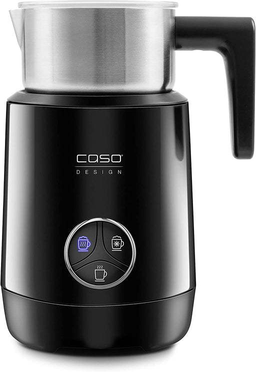 Caso Crema Latte & Choco – Milchaufschäumer mit Induktion und Edelstahlbehälter, Choco- Funktion für heiße Trinkschokolade, Milchschaum (kalt & heiß)