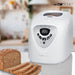 Clatronic Brotbackautomat mit Timer, vollautomatische Teig- und Brot-Zubereitung, 12 Backprogramme, Brot-Backautomat elektrisch, Backform 