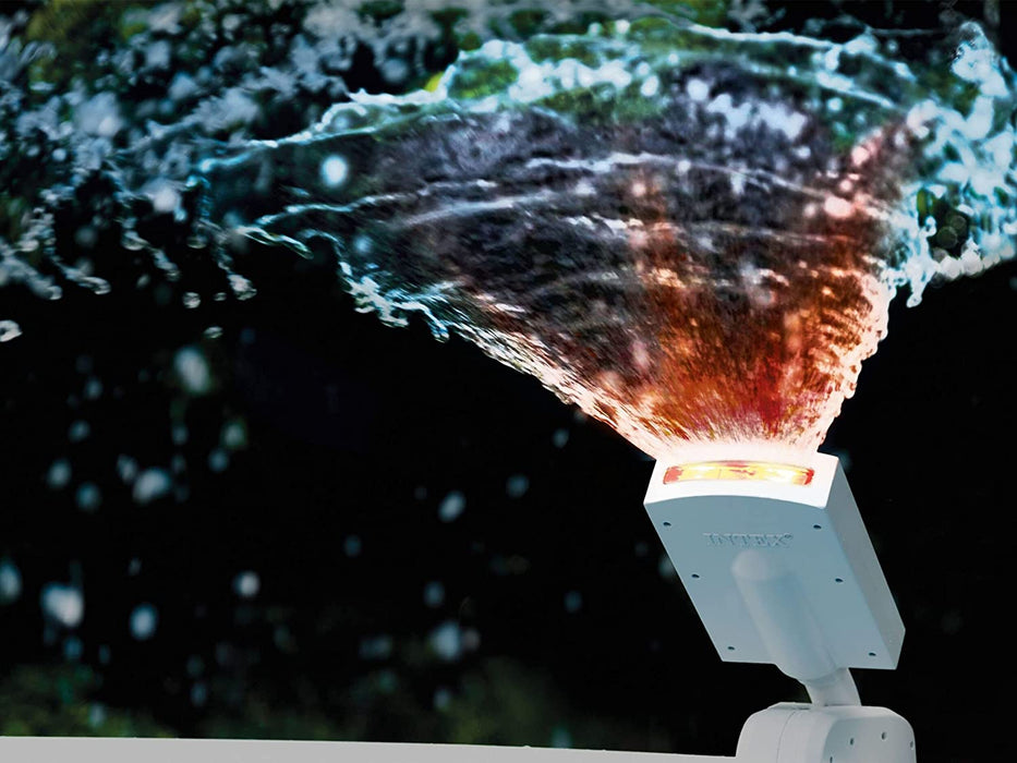 Color LED Pool Sprayer - Mehrfarbiges LED-Sprühgerät - Für Prism- und Ultra Frame Pools, Weiß