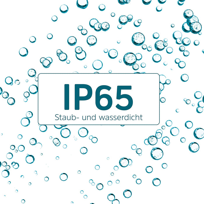 DAB+ Baustellenradio (DAB+, DAB, UKW, USB, AUX in, Bluetooth, leistungsstarker Akku, Favoritenspeicher, 2 x 6 Watt Stereo-Lautsprecher) orange