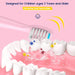 Kinder Elektrische Zahnbürste Ersatzkopf für Einhorn Zahnbürste - Rosa - 4 Stück