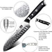 Damast Santokumesser Kochmesser 67 Schichten Damastmesser Messer mit G10 Griff - PRO Series
