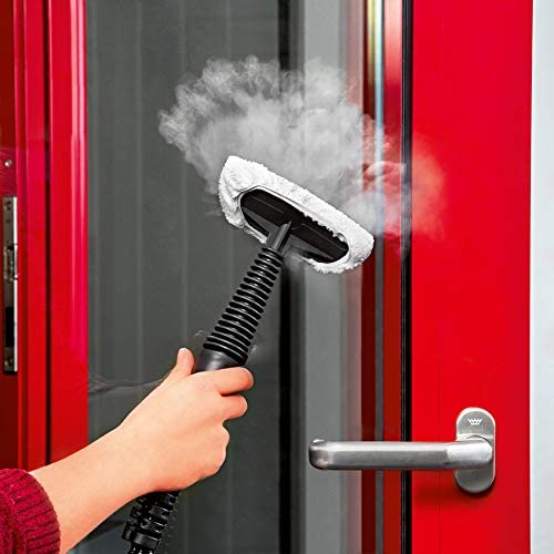 Dampfreiniger, reinigt, entfettet und desinfiziert ohne Kalkrückstände und Putzstreifen, Wassertank: ca. 250 ml, 3,5 bar max. Dampfdruck