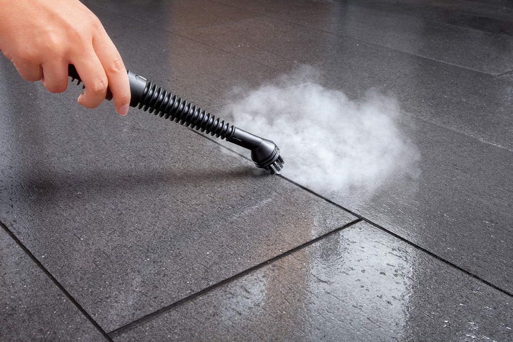 Dampfreiniger, reinigt, entfettet und desinfiziert ohne Kalkrückstände und Putzstreifen, Wassertank: ca. 250 ml, 3,5 bar max. Dampfdruck
