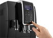 De'Longhi Dinamica Kaffeevollautomat mit LatteCrema Milchsystem, Cappuccino, Espresso und Kaffee auf Knopfdruck, Digitaldisplay, 2-Tassen-Funktion