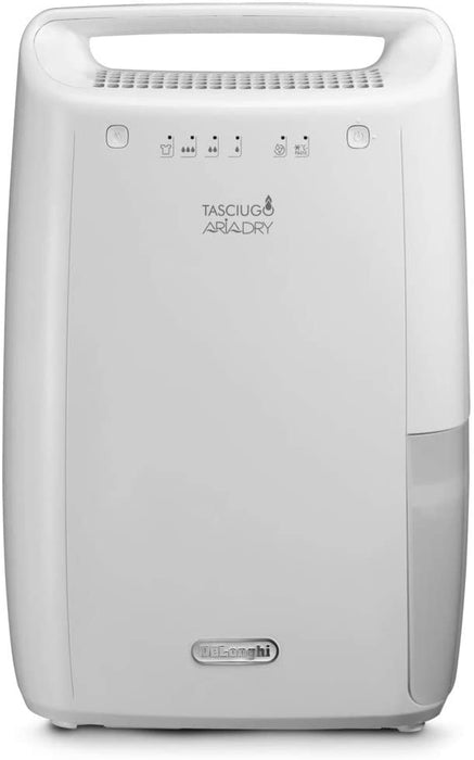 De'Longhi Luftentfeuchter Tasciugo Ariadry – mobiler und leiser Raumentfeuchter bis 45 m³, elektrischer Entfeuchter mit Wäsche-Funktion