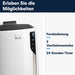 De'Longhi Pinguino PAC EL98 ECO Silent, Mobile Klimaanlage mit EcoRealFeel-Technologie für Räume bis zu 100 m³