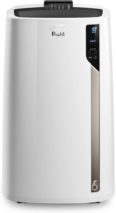 De'Longhi Pinguino PAC EL98 ECO Silent, Mobile Klimaanlage mit EcoRealFeel-Technologie für Räume bis zu 100 m³
