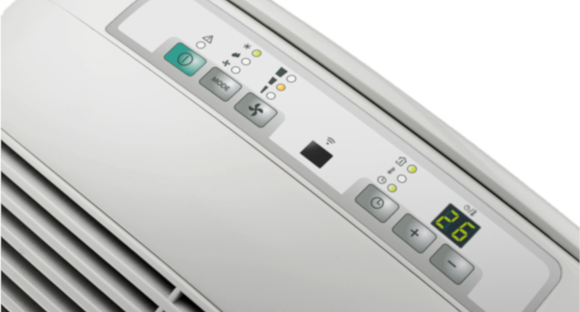 De'Longhi Pinguino PAC N82, Mobile Klimaanlage für Räume bis zu 80 m³, 9.400 BTU/h, 2,4 kW, 63 dB, Entfeuchtungsfunktion, Energieeffizienzklasse A, 12h-Timer, Weiß