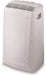 De'Longhi Pinguino PAC N82, Mobile Klimaanlage für Räume bis zu 80 m³, 9.400 BTU/h, 2,4 kW, 63 dB, Entfeuchtungsfunktion, Energieeffizienzklasse A, 12h-Timer, Weiß
