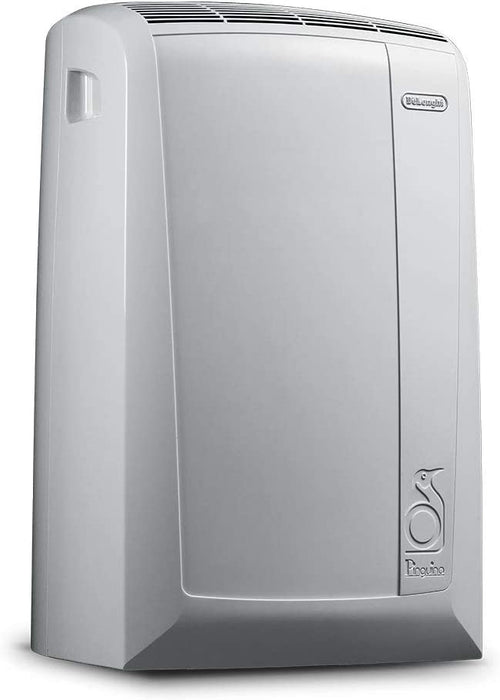 De'Longhi Pinguino PAC N82, Mobile Klimaanlage für Räume bis zu 80 m³, 9.400 BTU/h, 2,4 kW, 63 dB, Entfeuchtungsfunktion, Energieeffizienzklasse A, 12h-Timer, Weiß