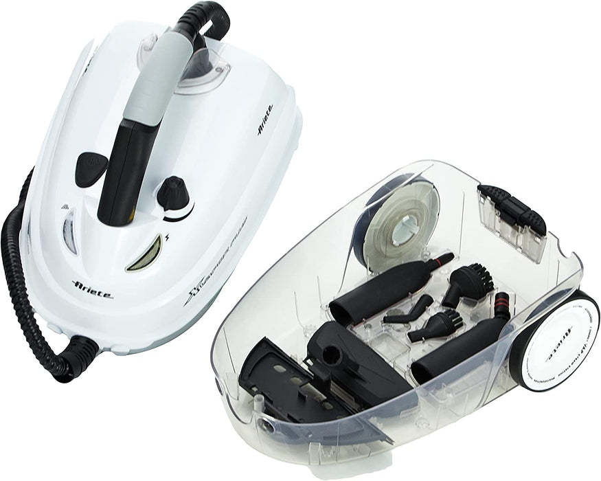 Deluxe-Dampfreiniger, 1,6 l, 1500 W, 5 bar, Dampfreiniger, 13 Reinigungszubehör, Autonomie 55 min, Kabel 6 m, Kontrollleuchte