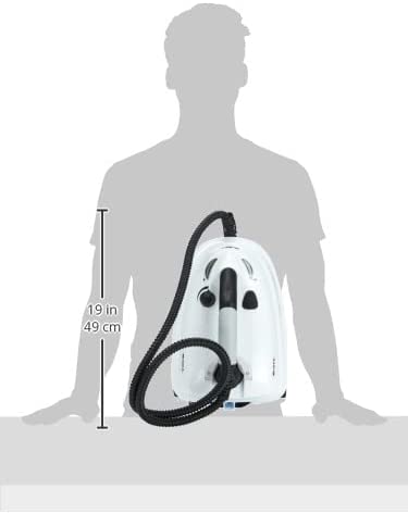 Deluxe-Dampfreiniger, 1,6 l, 1500 W, 5 bar, Dampfreiniger, 13 Reinigungszubehör, Autonomie 55 min, Kabel 6 m, Kontrollleuchte