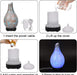120ml Aroma Diffuser Glas ätherisches Öl Diffusor Luftbefeuchter 7 Farben LED mit 4 Timer-Einstellung
