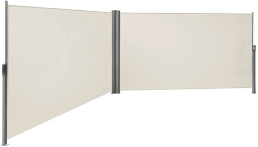 Doppelseitenmarkise, ausziehbar, 1,6 x 6 m (H x L), ausziehbare