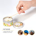 Duftkerze Handcreme Geschenkset Frauen, 4 tlg. Pfingstrosenduft Geschenkbox, Duftkeze, Handcreme, Fußcreme, Seife, Geburtstagsgeschenk, Beautyset