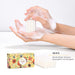 Duftkerze Handcreme Geschenkset Frauen, 4 tlg. Pfingstrosenduft Geschenkbox, Duftkeze, Handcreme, Fußcreme, Seife, Geburtstagsgeschenk, Beautyset