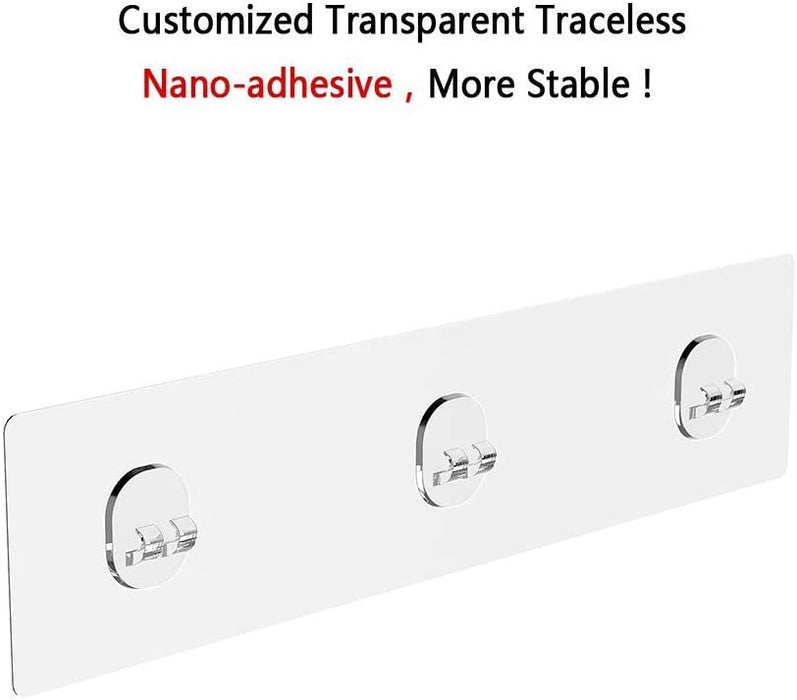 Duschablage ohne Bohren mit 5 Haken, Badezimmer duschregal ohne bohren Selbstklebend Duschablage SUS304 Edelstahl - 2 Stück (Schwarz)