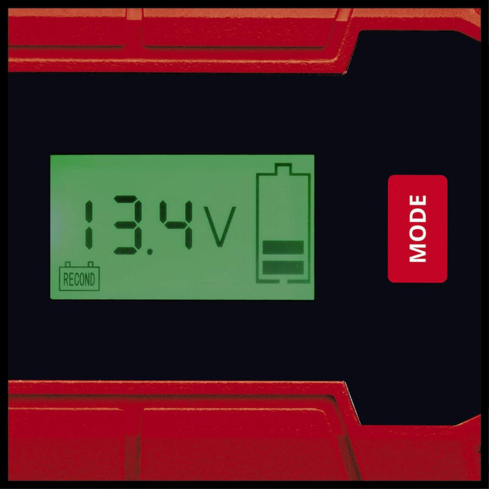 Batterie-Ladegerät (intelligentes Batterieladegerät mit Mikroprozessorsteuerung für verschiedenste Batterietypen, u.a. Kfz/Krad, max. 4 Ampere Ladestrom)