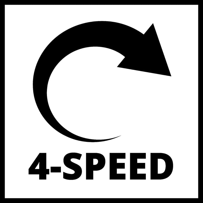 Einhell Drechselbank (400 W, max. Drechseldurchmesser 280 mm, Spindeldrehzahl 890/1260/1760/2600 min-1, Reitstock mit Spindelspitze)